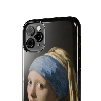 Girl with a Pearl Earring by Johannes Vermeer - Tough Phone Case