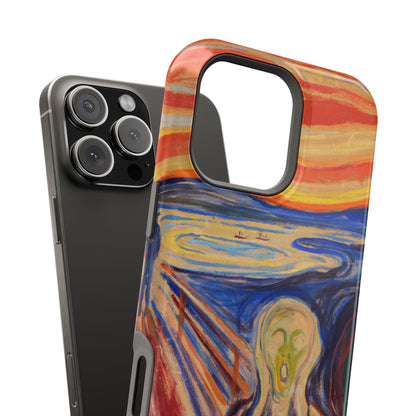 The Scream by Edvard Munch - Magnetic Tough Phone Case