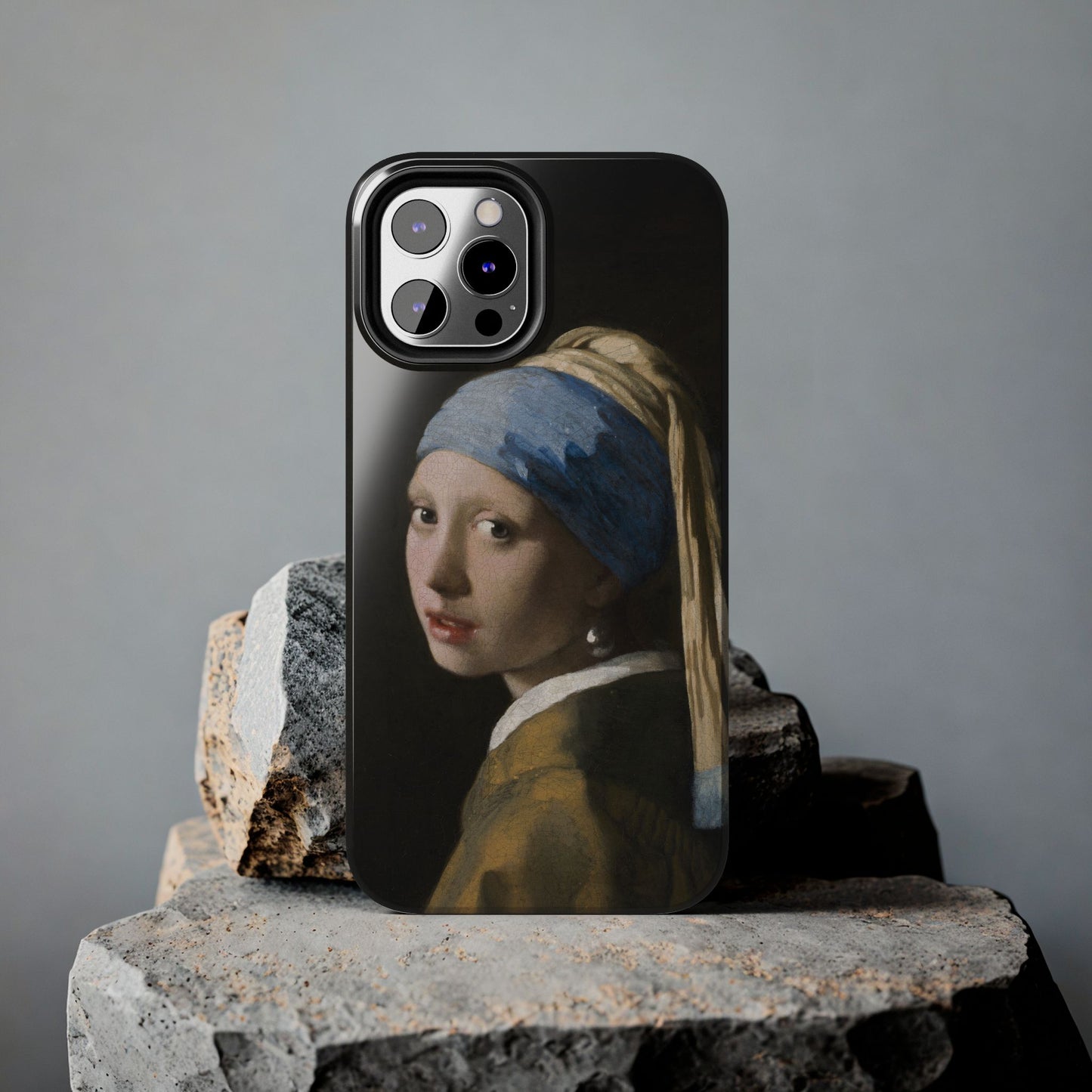 Girl with a Pearl Earring by Johannes Vermeer - Tough Phone Case