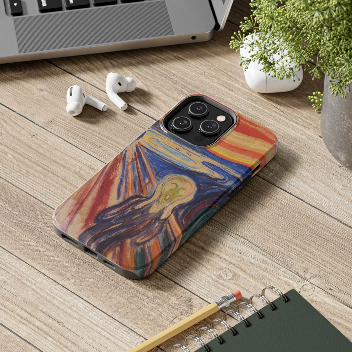 The Scream by Edvard Munch - Tough Phone Case