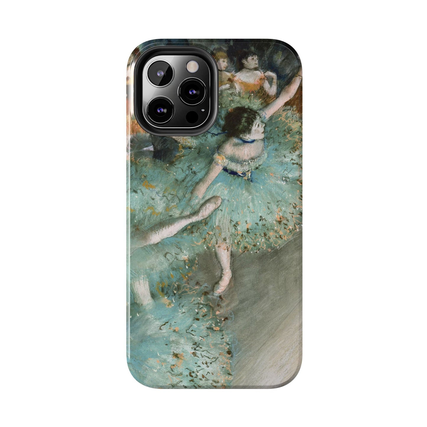 The Green Dancers by Edgar Degas - Tough Phone Case