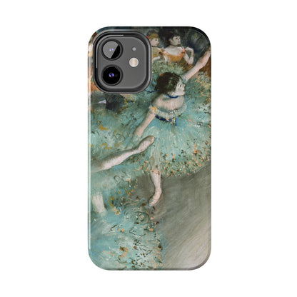 The Green Dancers by Edgar Degas - Tough Phone Case