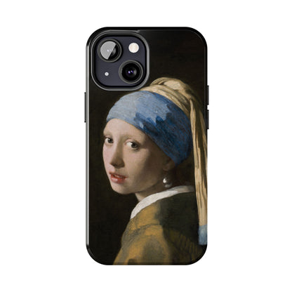 Girl with a Pearl Earring by Johannes Vermeer - Tough Phone Case