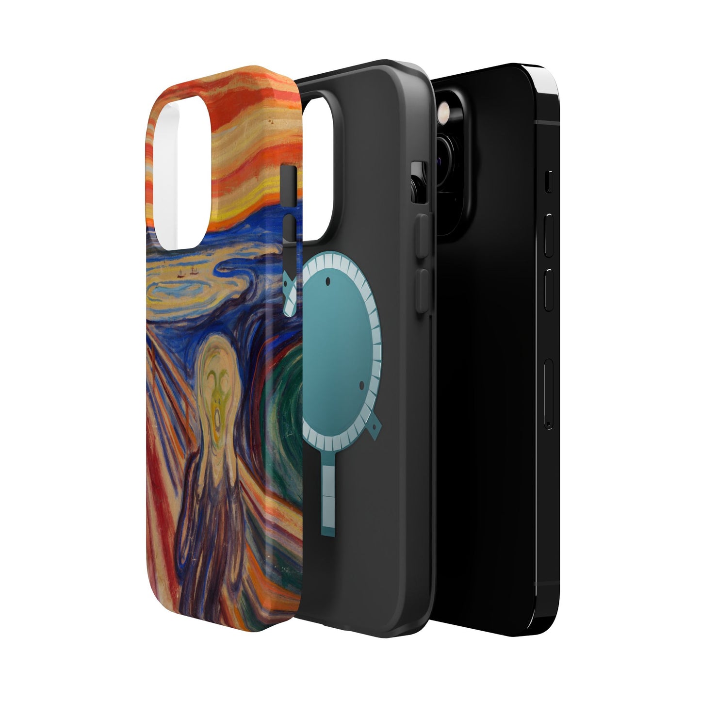 The Scream by Edvard Munch - Magnetic Tough Phone Case