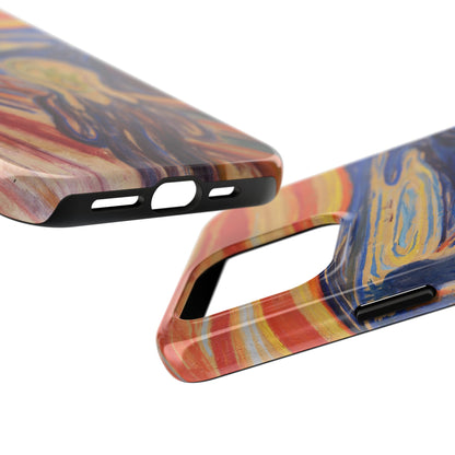 The Scream by Edvard Munch - Tough Phone Case