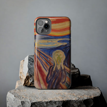 The Scream by Edvard Munch - Tough Phone Case