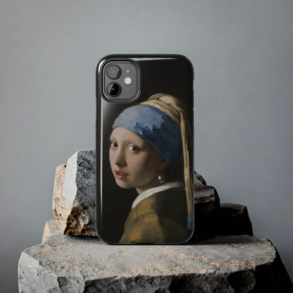 Girl with a Pearl Earring by Johannes Vermeer - Tough Phone Case