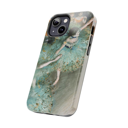 The Green Dancers by Edgar Degas - Tough Phone Case