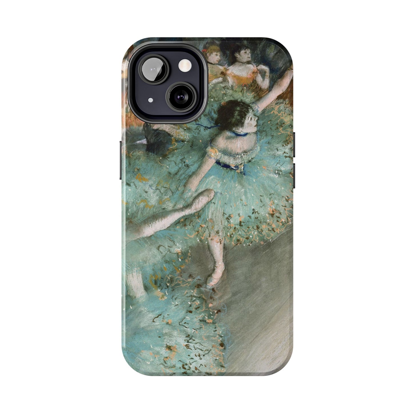 The Green Dancers by Edgar Degas - Tough Phone Case