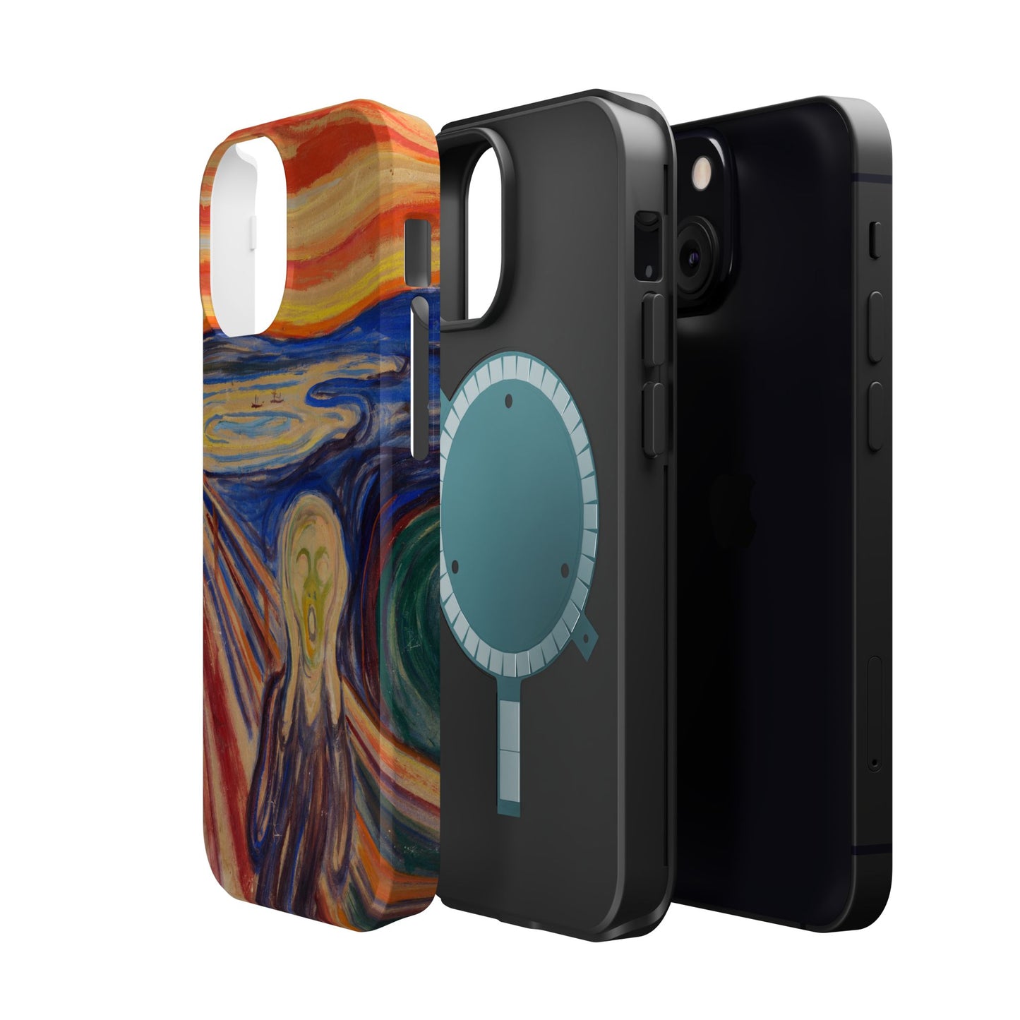 The Scream by Edvard Munch - Magnetic Tough Phone Case