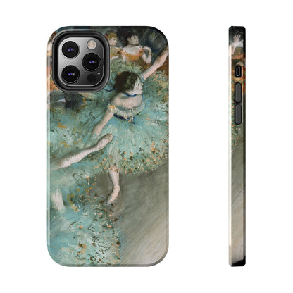 The Green Dancers by Edgar Degas - Tough Phone Case