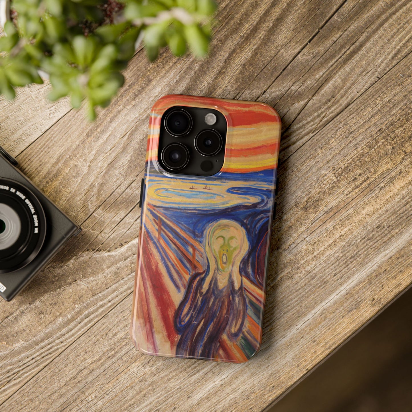 The Scream by Edvard Munch - Tough Phone Case