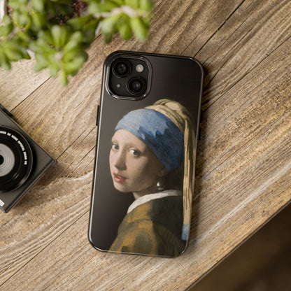 Girl with a Pearl Earring by Johannes Vermeer - Tough Phone Case