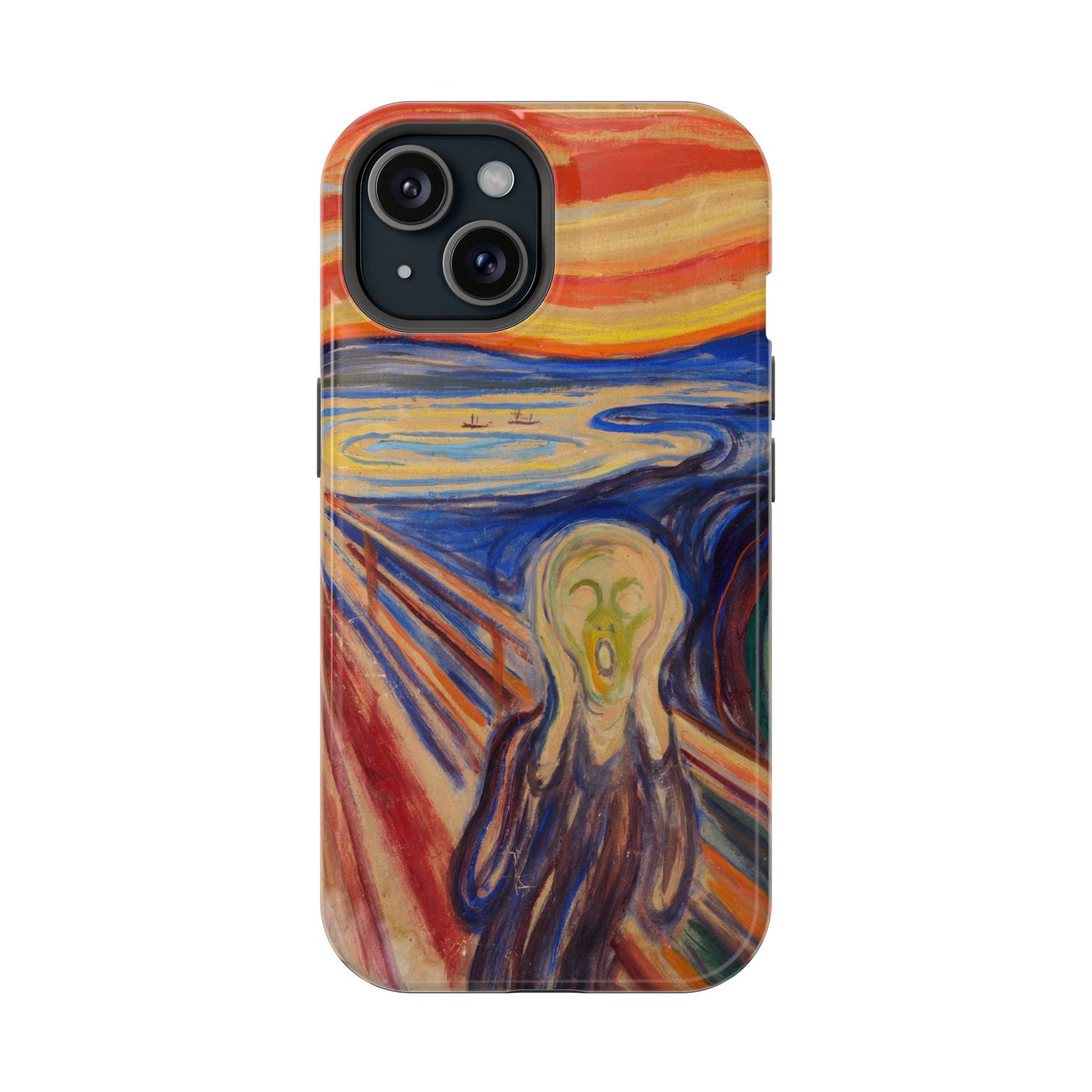 The Scream by Edvard Munch - Magnetic Tough Phone Case