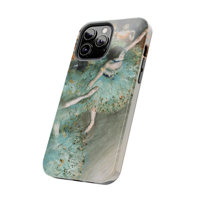 The Green Dancers by Edgar Degas - Tough Phone Case