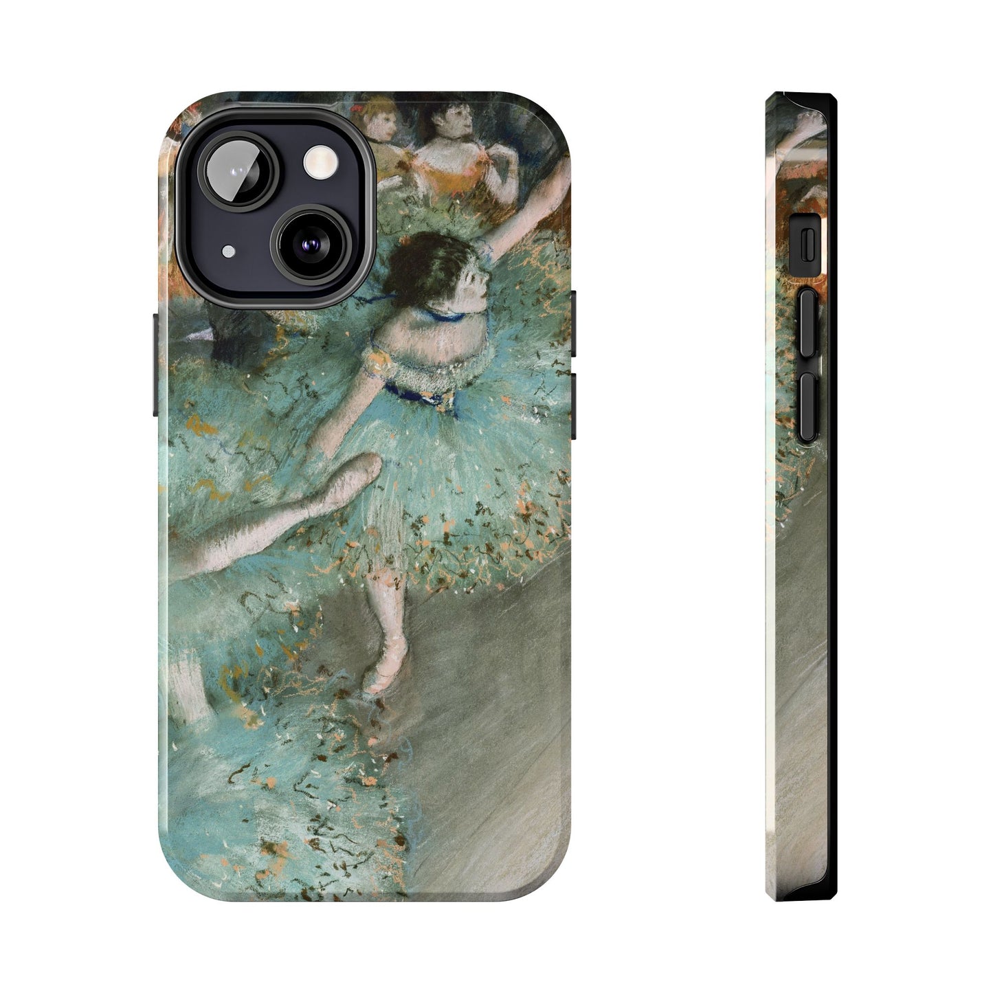 The Green Dancers by Edgar Degas - Tough Phone Case