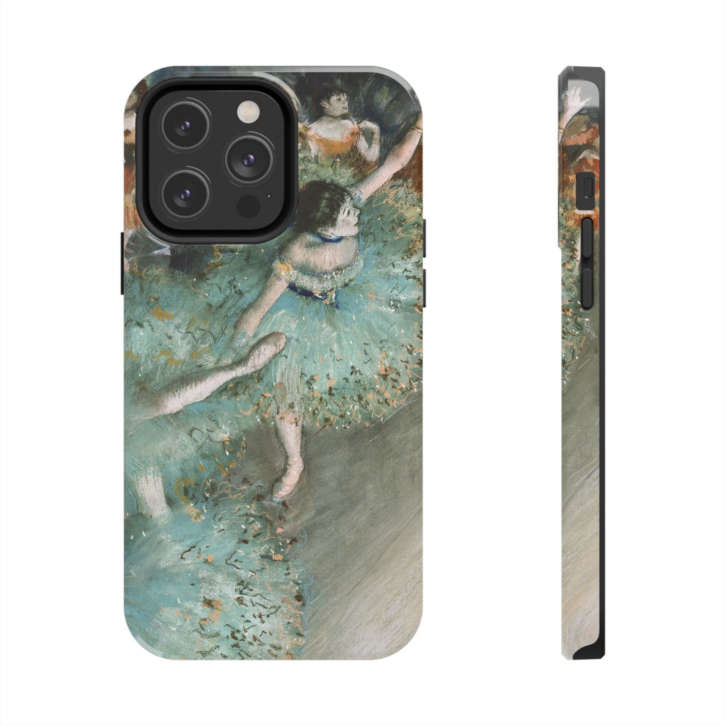 The Green Dancers by Edgar Degas - Tough Phone Case