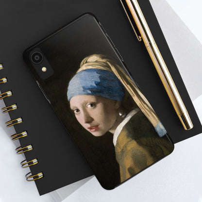 Girl with a Pearl Earring by Johannes Vermeer - Tough Phone Case