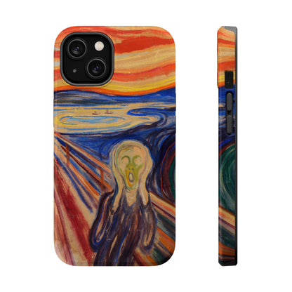 The Scream by Edvard Munch - Magnetic Tough Phone Case