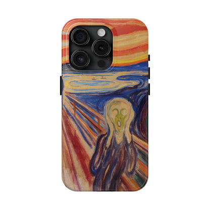 The Scream by Edvard Munch - Tough Phone Case