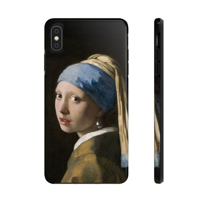 Girl with a Pearl Earring by Johannes Vermeer - Tough Phone Case