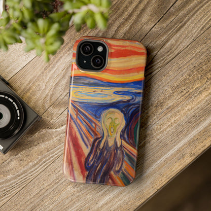 The Scream by Edvard Munch - Magnetic Tough Phone Case