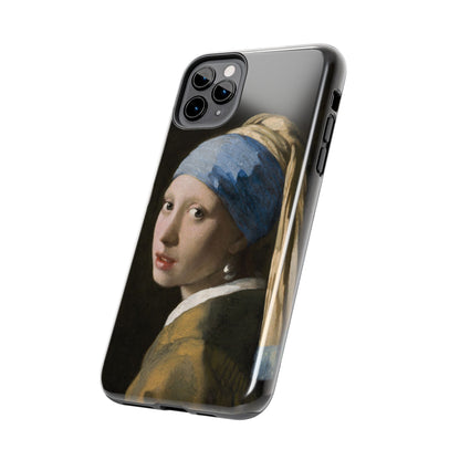 Girl with a Pearl Earring by Johannes Vermeer - Tough Phone Case