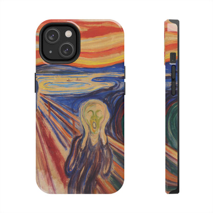 The Scream by Edvard Munch - Tough Phone Case