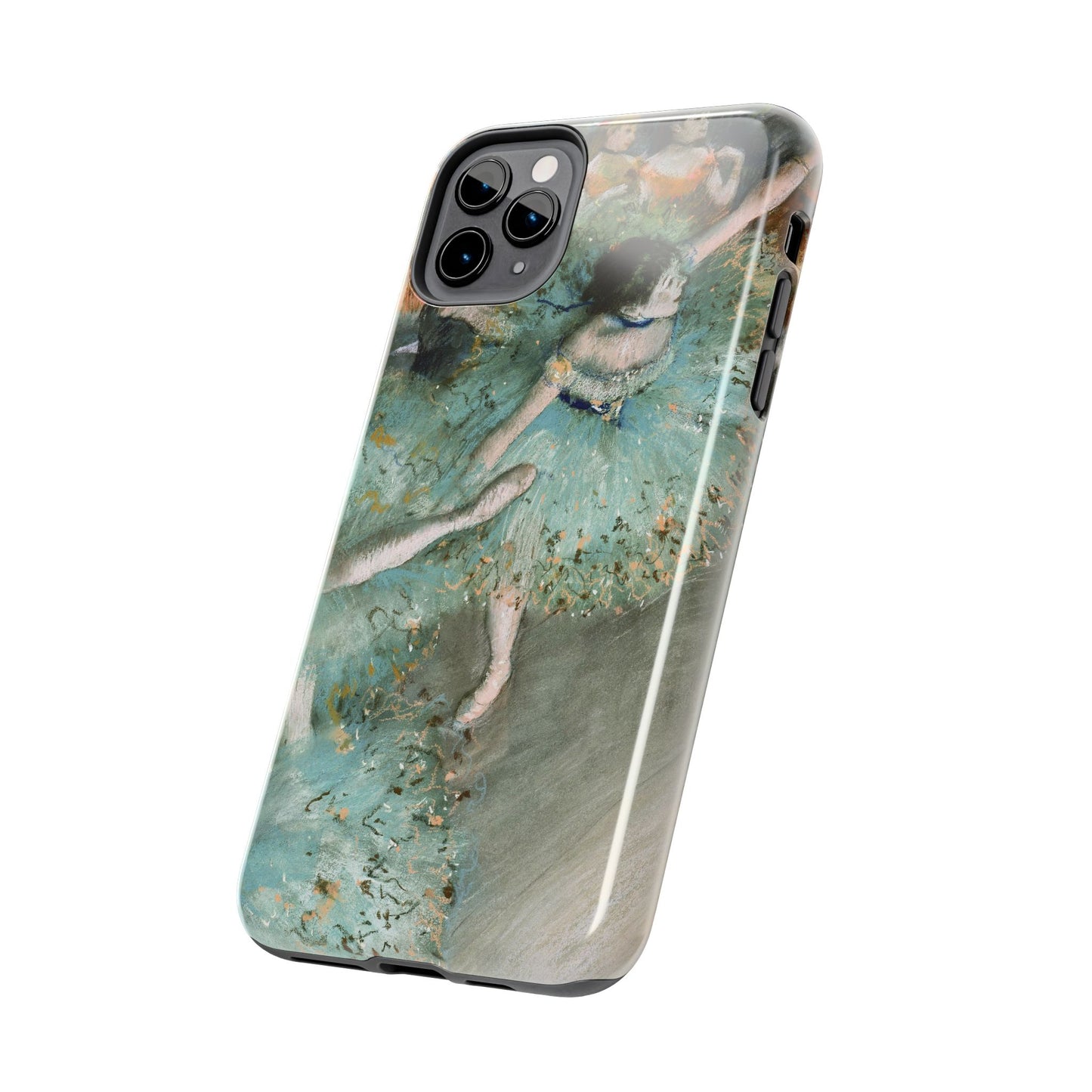 The Green Dancers by Edgar Degas - Tough Phone Case