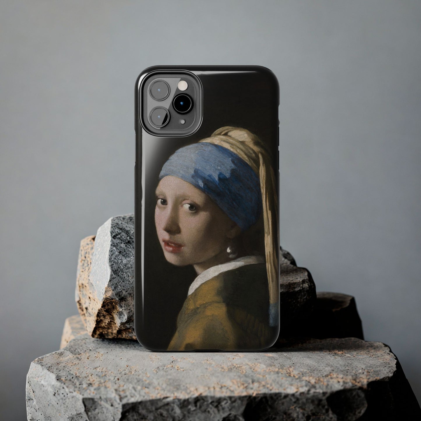 Girl with a Pearl Earring by Johannes Vermeer - Tough Phone Case