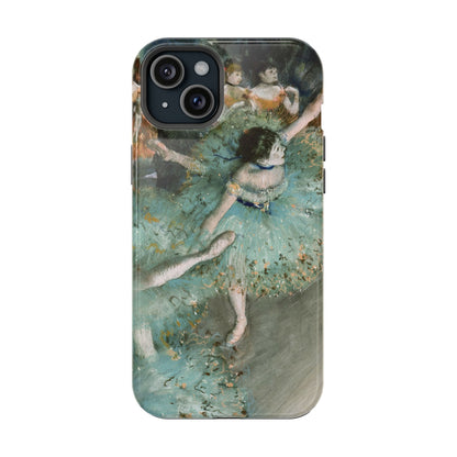 The Green Dancers by Edgar Degas - Magnetic Tough Phone