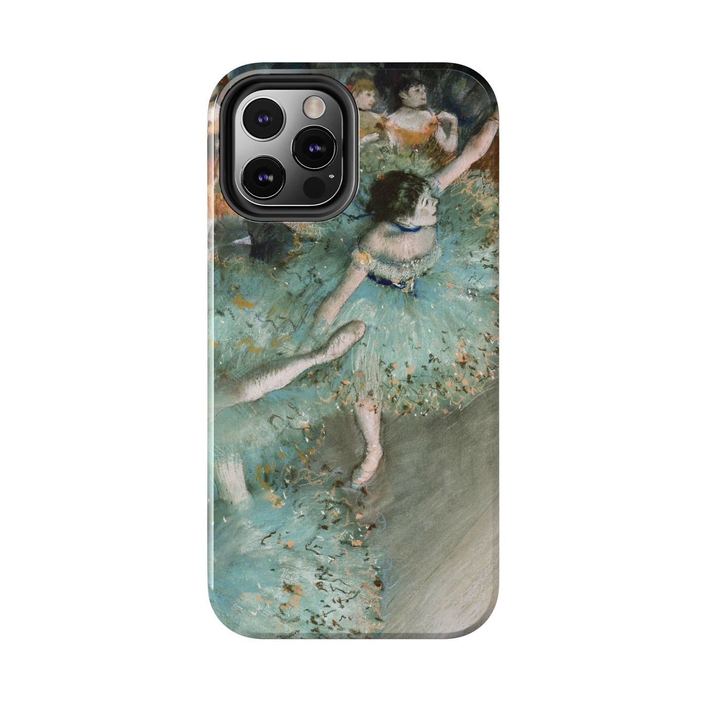 The Green Dancers by Edgar Degas - Tough Phone Case