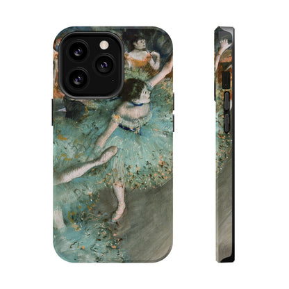 The Green Dancers by Edgar Degas - Magnetic Tough Phone