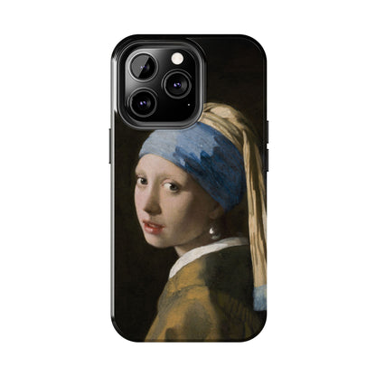 Girl with a Pearl Earring by Johannes Vermeer - Tough Phone Case