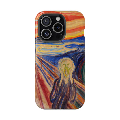 The Scream by Edvard Munch - Magnetic Tough Phone Case