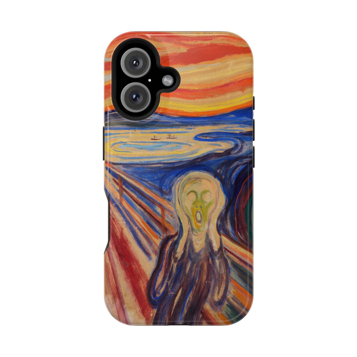 The Scream by Edvard Munch - Magnetic Tough Phone Case