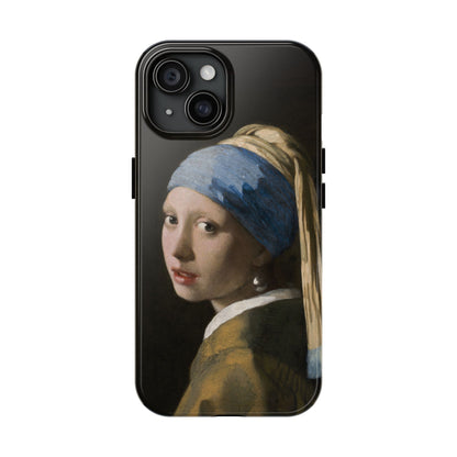 Girl with a Pearl Earring by Johannes Vermeer - Tough Phone Case