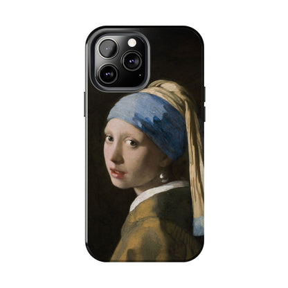 Girl with a Pearl Earring by Johannes Vermeer - Tough Phone Case