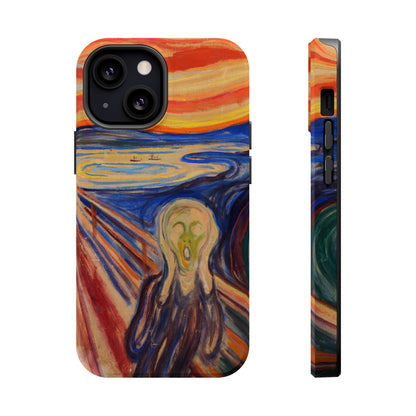 The Scream by Edvard Munch - Magnetic Tough Phone Case