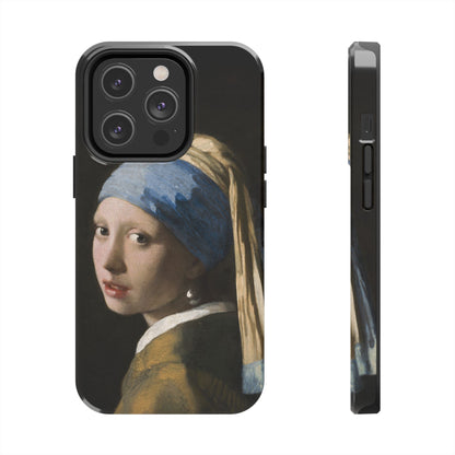 Girl with a Pearl Earring by Johannes Vermeer - Tough Phone Case