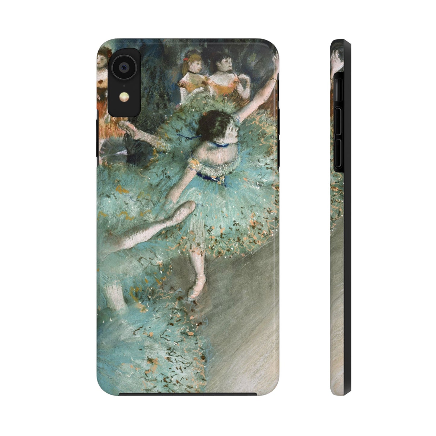 The Green Dancers by Edgar Degas - Tough Phone Case