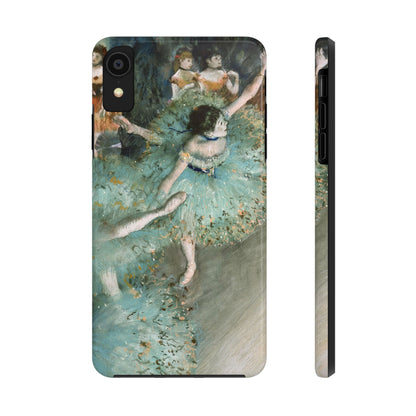 The Green Dancers by Edgar Degas - Tough Phone Case