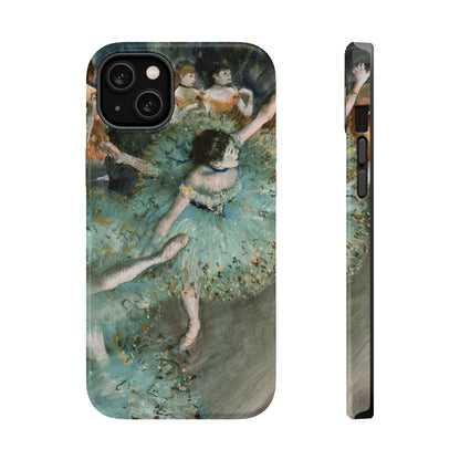 The Green Dancers by Edgar Degas - Magnetic Tough Phone