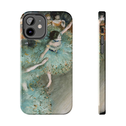 The Green Dancers by Edgar Degas - Tough Phone Case