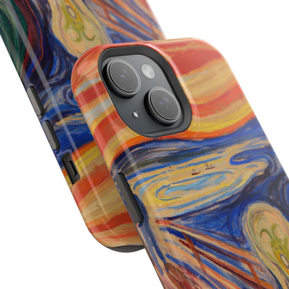 The Scream by Edvard Munch - Magnetic Tough Phone Case