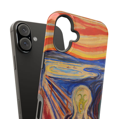 The Scream by Edvard Munch - Magnetic Tough Phone Case