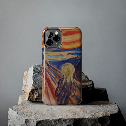 The Scream by Edvard Munch - Tough Phone Case