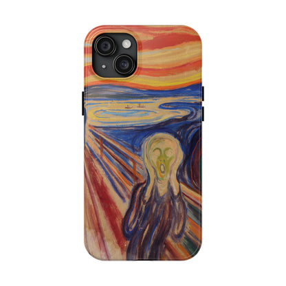 The Scream by Edvard Munch - Tough Phone Case