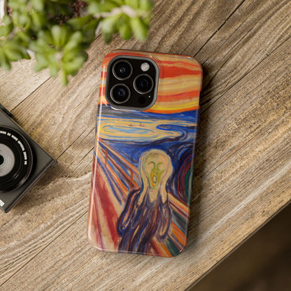 The Scream by Edvard Munch - Magnetic Tough Phone Case