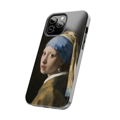 Girl with a Pearl Earring by Johannes Vermeer - Tough Phone Case